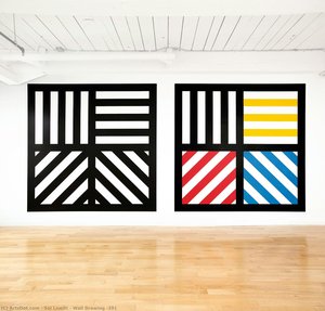 Wall Drawing #391 — Solomon Lewitt