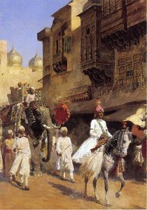 Indian Prince And Parade Ceremony — Edwin Lord Weeks