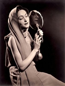Nusch Eluard With Mirror — Man Ray