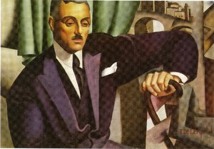 Portrait Of Prince Eristoff — Tamara De Lempicka
