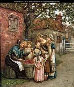 The Cherry Woman — Kate Greenaway