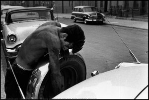Greasy Young Man Who Has Been Working On A Car. — Bruce Davidson