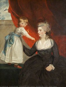 Die Ehrenwerte Frances Courtenay, Lady Honeywood (geb. 1763), Und Ihre Tochter — Sir Joshua Reynolds