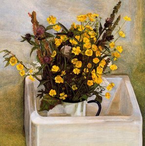 Buttercups — Lucian Freud