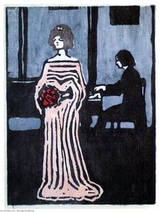The Singer — Wassily Wassilyevich Kandinsky