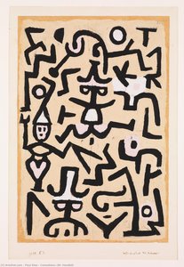 Comedians' Handbill — Paul Klee