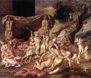 Bacchanale Dei Putti — Nicolas Poussin