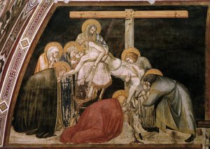 Deposition Of Christ From The Cross 1 — Pietro Lorenzetti
