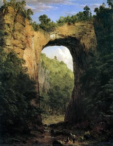 The Natural Bridge, Virginia — Frederic Edwin Church