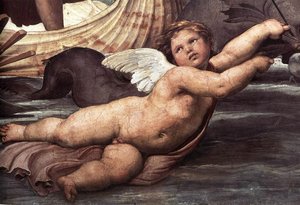 Galatea, Dettaglio Di Un Putto — Raffaello
