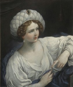 Portrait Of A Lady As A Sibyl — Reni Guido (le Guide)