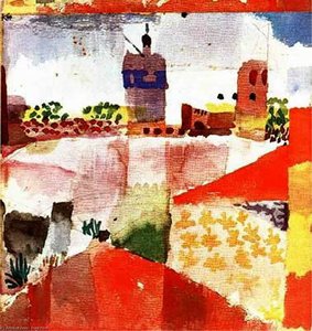 Hammamet Mit Moschee — Paul Klee