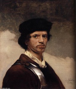 Self-portrait (10) — Carel Fabritius