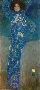 Portrait Of Emilie Floge — Gustav Klimt