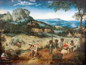 Žolynėlių Skapiavimas — Pieteris Bruegelis Vyresnis