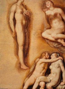 Nude Figure Studies — Cornelis Cornelisz Van Haarlem