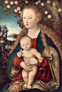 Jungfrau Und Kind — Lucas Cranach Der Ältere