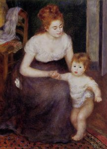 El Primer Paso — Pierre-auguste Renoir