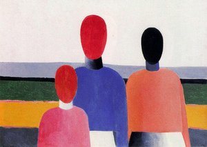Tre Figure Femminili — Kazimir Malevič