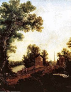 Stone Bridge In Gatchina Near Constable Square — Semyon Shchedrin