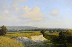 Bridlington From The West, East Riding Of Yorkshire — Walter Goodin