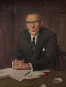 Major William John Charles Kendall (1894–1988), Mbe, Mc, Jp, Fca, Founding Trustee Of The Perrins Museum Trust — Ernest Waldron West
