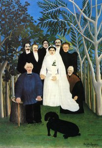 The Wedding — Henri Julien Félix Rousseau (le Douanier)
