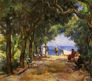 Sorrento. Garden. — Pyotr Konchalovsky