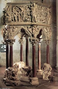 Pulpit — Giovanni Pisano