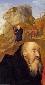 Sts Anthony And Thomas With Tommaso Portinari (detail) (11) — Hugo Van Der Goes