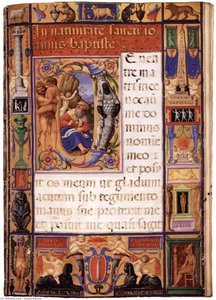 Page From The Colonna Missale — Giulio Clovio