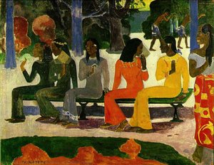 Tržní Den, Kunstmuseum, Basel — Paul Gauguin