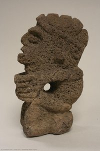 Kneeling Male Figure — Aztec Empire