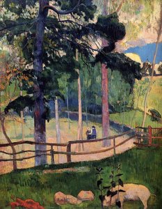 Nostalgie V Procházce — Paul Gauguin
