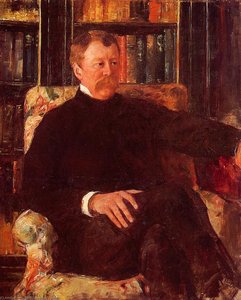 Portrait Of Alexander J. Cassatt — Mary Stevenson Cassatt