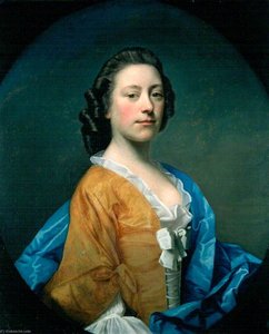 Miss Janet Shairp — Allen Ramsay