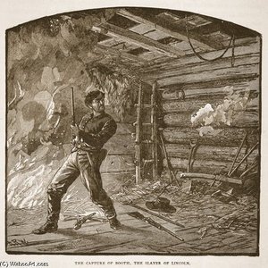 The Capture Of Booth — Alfred Waud