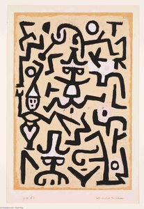 Comedians' Handbill — Paul Klee