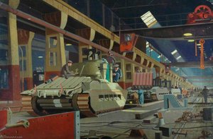 Building Matilda Tanks At Horwich (the Lms At War Series) — Norman Wilkinson