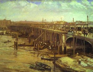 La Dernière De Westminster Ouest — James Abbott Mcneill Whistler
