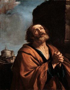 St Peter Penitent — Guercino
