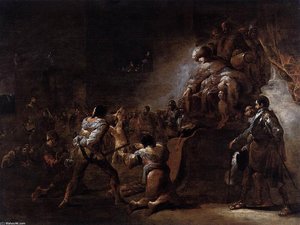 The Judgment Of Solomon — Леонарт Брамер