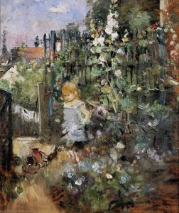 Child In The Rose Garden — Berthe Morisot