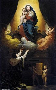 Louis Xiii:s Löfte Till Jungfru Maria — Ingres