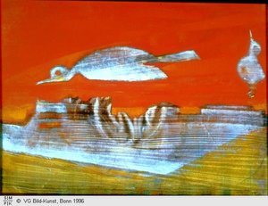 Patos Voladores — Max Ernst
