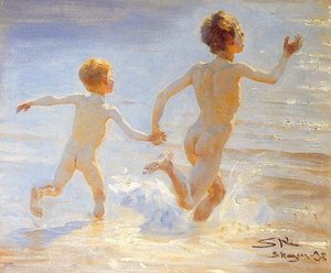 Playa De Skagen 1 — Peder Severin Kroyer