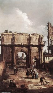 Roma: L'arco Di Costantino — Giovanni Antonio Canal