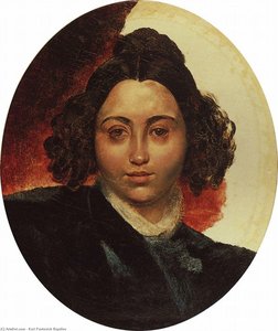 Portrait Of Baroness I. I. Klodt — Karl Pavlovich Bryullov