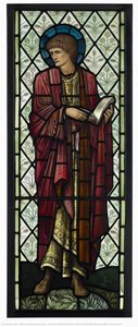 St Paul, Window From The Chapel Of Cheadle Royal Hospital, Manchester — Edward Coley Burne-jones