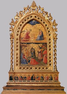Annunciatio Und Verehrung Der Magi — Fra Angelico